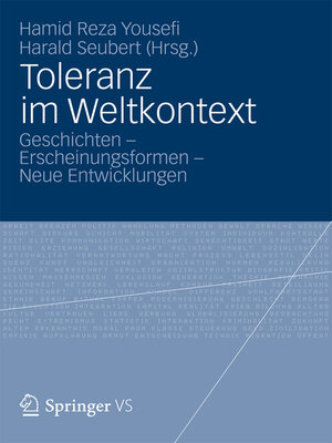 cover image of Toleranz im Weltkontext